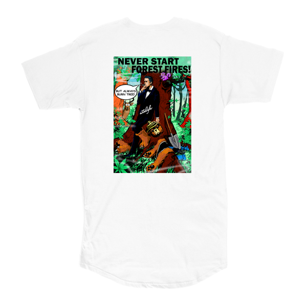 ATA Extended Graphic Tee (Forest Fires)